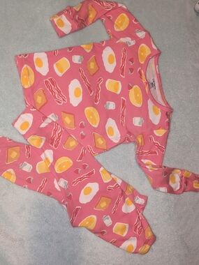 Breakfast Buddies Pajama Set 🥞🍳💕